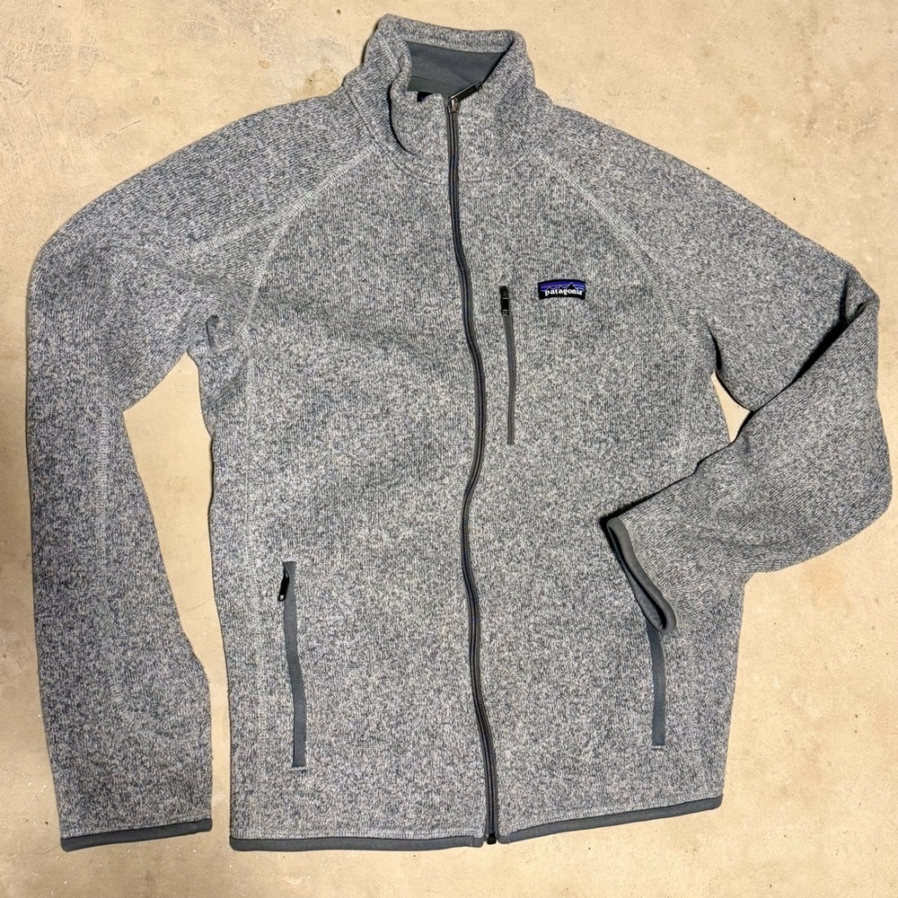 Patagonia Men's Gray Fleece Jacket